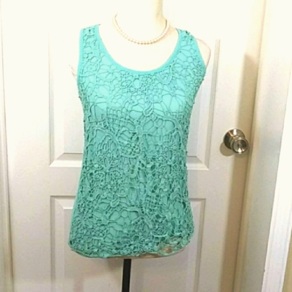 Body Central Mint Green Top Size Small